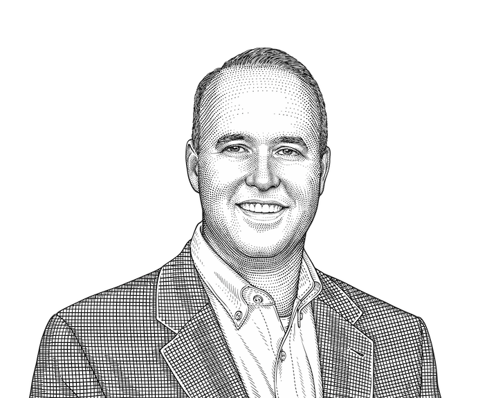 Rob West - Professional portrait sketch